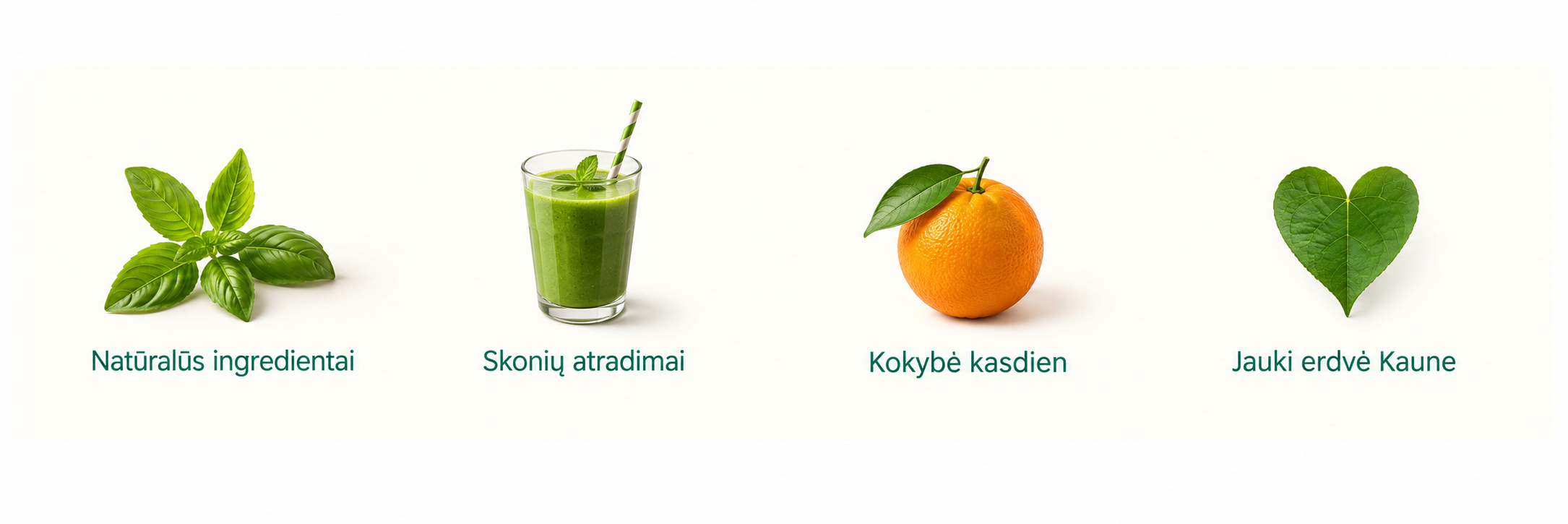 Natūralūs ingredientai, skonių atradimai, kokybė kasdien ir jauki erdvė Kaune